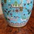 Pair Chinese Export Turquoise Cloisonneé Lidded Jars For Sale - Image 11 of 14
