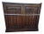 Vintage Wood Liquor Cabinet Buffet Top For Sale