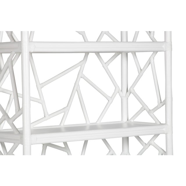 Tiffany Etagere in White For Sale - Image 4 of 12