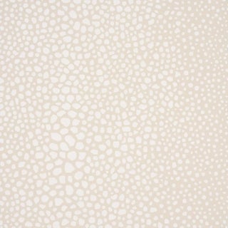 Schumacher x Celerie Kemble Fickle Texture Wallpaper in Ivory For Sale