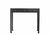 This vintage console table features three side-by-side storage drawers, each accented with traditional metal hardware and...
