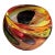Mid-Century Modern Murano Art Glass Bowl From Italy For Sale