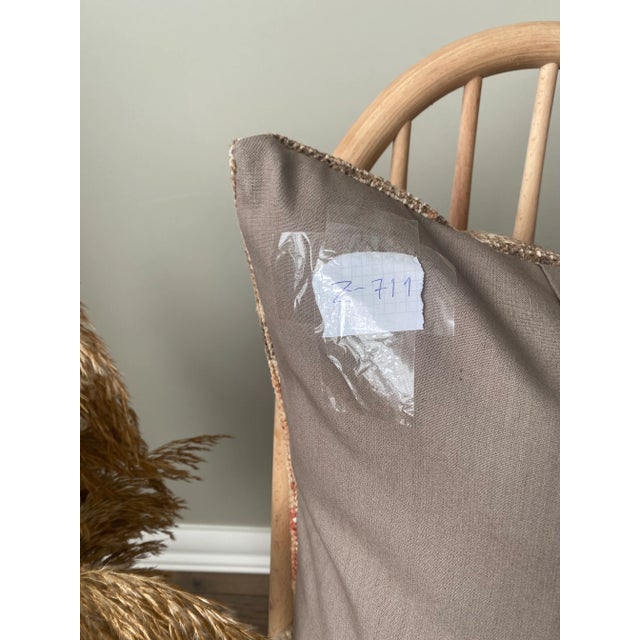 Vintage Turkish Pillow Cover For Sale - Image 6 of 7