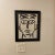 Peter Keil Peter Keil Original Black & White Abstract Portrait Painting ~ a Pair For Sale - Image 4 of 8