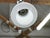 Metal Vintage Czech Art Deco Opaline Glass and Chrome Pendant Lights, 1930s, Set of 2 For Sale - Image 7 of 16