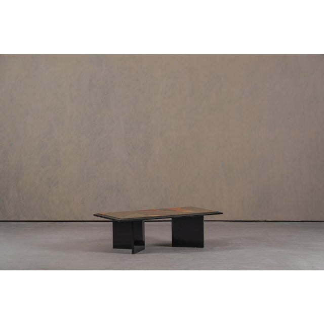 Wood Vintage Coffee Table by Giovanni Offredi for Saporiti, Italy, 1970s For Sale - Image 7 of 7