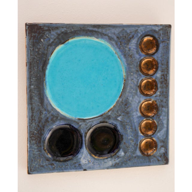 Mid-Century Modern Scandinavian Wall Art by Alberius for Rörstrand, 1960s For Sale - Image 12 of 13