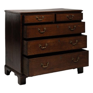 19th Century France Brown Wood Chests of Drawers For Sale