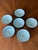 Antique Chinese Hand-Painted Blue & White Porcelain Bowls, C. 1800s-Set of 6 For Sale In Houston - Image 6 of 8