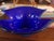 Blue Signed Marcello Furlan Murano Glass Sculptural Centerpiece Bowl, Cobalt Blue, 1995 For Sale - Image 8 of 8
