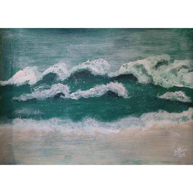 Anna Maria Caboni, Sea, 2026, Acrylic For Sale