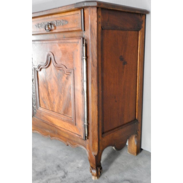 Mid 19th Century 19th Century French Country Walnut Sideboard For Sale - Image 5 of 11