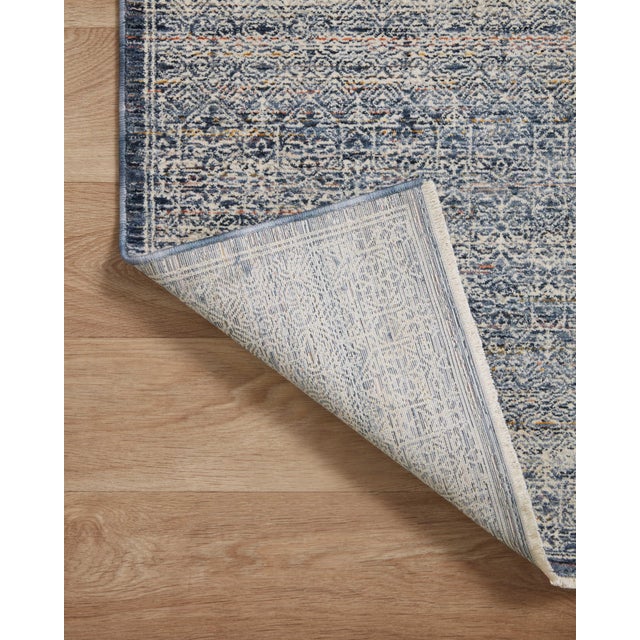 Amber Lewis x Loloi Zuma Denim / Ivory 2'-7" x 7'-9" Runner Rug For Sale In Dallas - Image 6 of 9