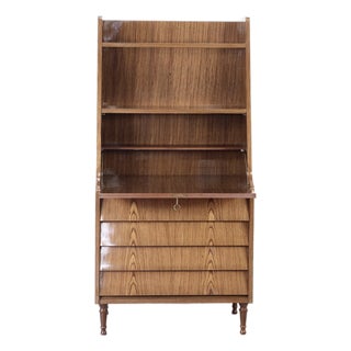 Scandinavian Secretaire in Teak, 1960s For Sale