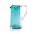 Lagoon Glass Juice Pitcher- Azul, Green & Clear For Sale In Los Angeles - Image 6 of 6