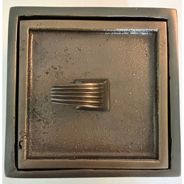 Scatola in Bronzo ("bronze box") is made from a bronze casting and is designed to store the dearest objects for everyday...
