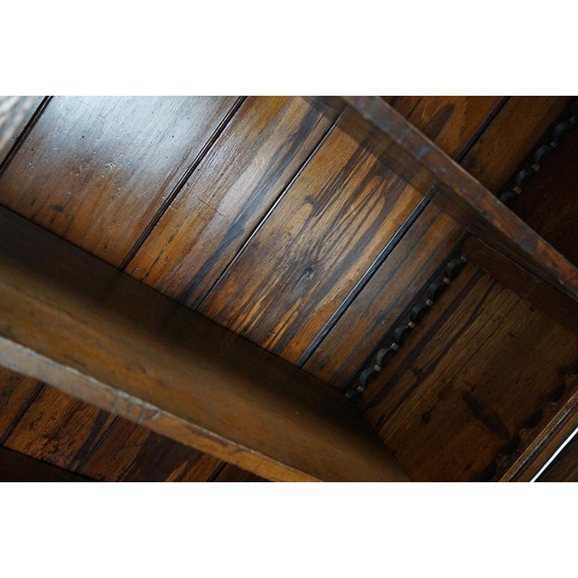 Antique English Oak Bookcase, 1870s For Sale - Image 15 of 18