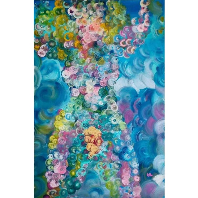 Lillo Sauto, Amanda, 2020, Acrylic Painting on Canvas For Sale
