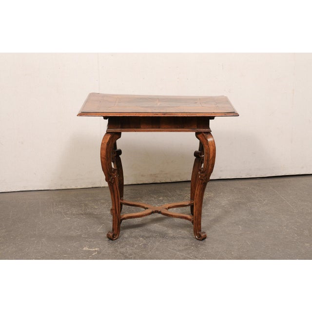 Coffee 18th C. Italian Side Table W/ Inlay Veneers For Sale - Image 8 of 12