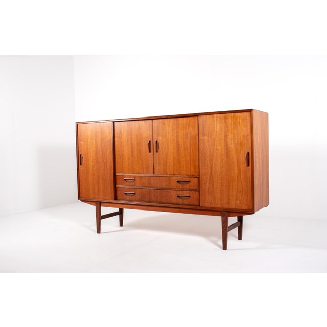 Wood Mid-Century Danish Teak and Rosewood Sideboard from P. Westergaard Møbelfabrik, 1960s For Sale - Image 7 of 15