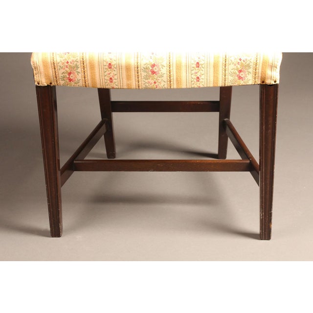 Pair of Mahogany Hepplewhite Style Side Chairs, Circa 1890 For Sale In Indianapolis - Image 6 of 6