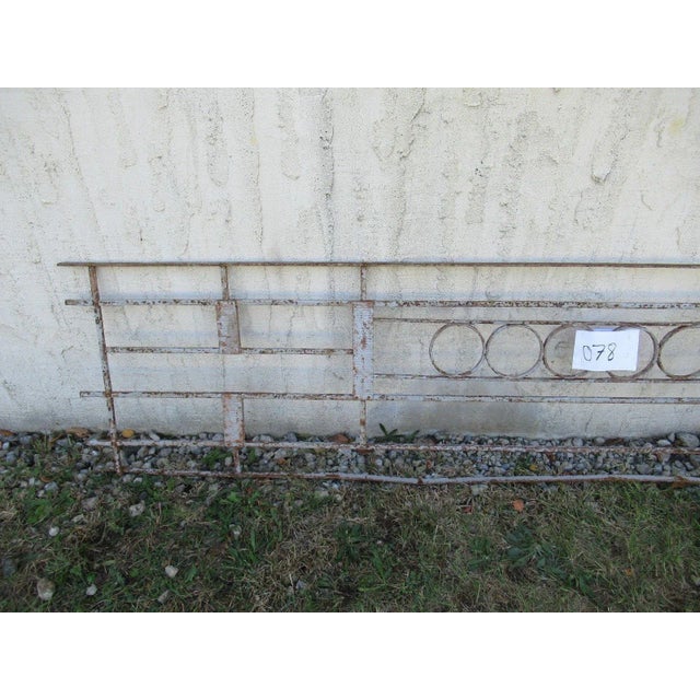 Wonderful piece of Architecture. Heavy, tight and sturdy.. piece does show signs of age related wear including rust,...