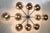 21st Century Dieci Polished Chrome Smoky Bubbles Murano Flush Mount by Fabio LTD For Sale - Image 6 of 6