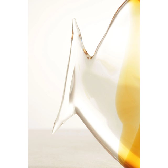 Mid 20th Century Mid 20th Century Murano Style Glass Butterfly Fish For Sale - Image 5 of 13