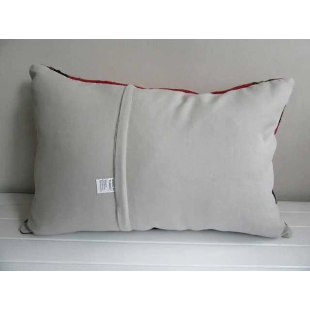 Contemporary Modern Decorative Kilim Cushion Cover For Sale - Image 3 of 4