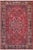 Persian Vintage Tabriz Red/Blue Wool Rug - 9'1'' X 12'4'' For Sale - Image 10 of 10