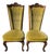 1970s 2 Enkeboll La Condesa Oak High Back Spindle Side Chairs Spanish Mediterranean For Sale