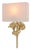 Transitional Currey & Company Gingko Wall Sconce, Gold For Sale - Image 3 of 3