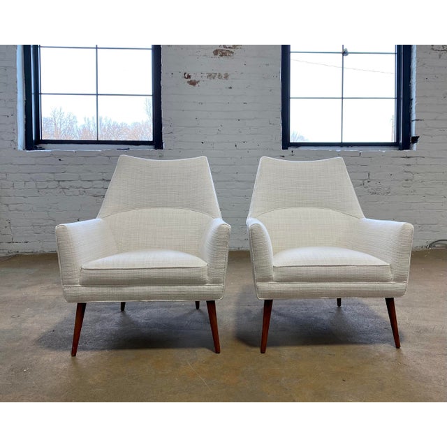 Paul McCobb Squirm Chairs - a Pair For Sale - Image 12 of 12