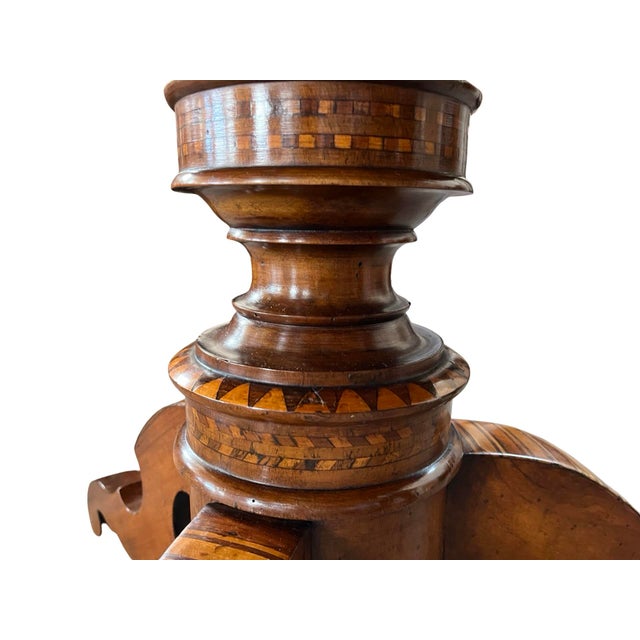 Antique Italian Sorrento Side Table, 1800s For Sale - Image 13 of 16