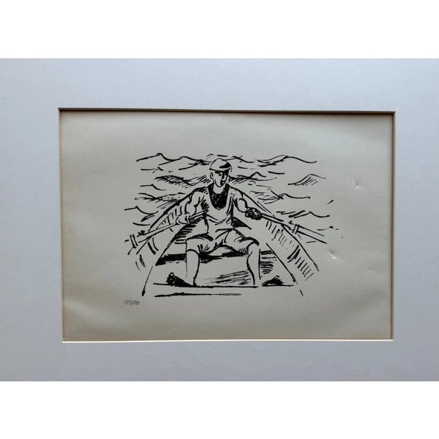 Pechstein Max, Travel Pictures Italy Sheet 9, 1919, Lithograph For Sale - Image 3 of 8