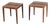 Vintage Danish Side Tables in Rosewood by Severin Hansen, 1960, Set of 2 For Sale
