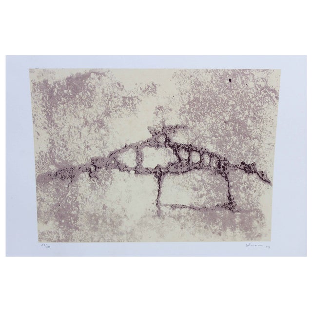 Klaus Littmann, Composition, 1970, Lithograph For Sale