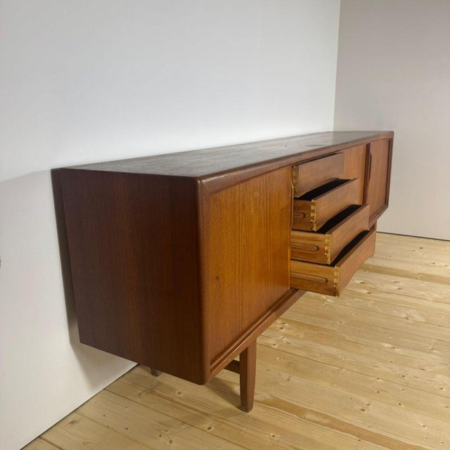 Mid-Century Modern Danish Teak Sideboard by Axel Christensen for Aco Mobler For Sale - Image 6 of 12