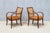 Armchairs in Mahogany, Cane, and Leather from Frits Henningsen, Denmark, 1931, Set of 2 For Sale - Image 16 of 16