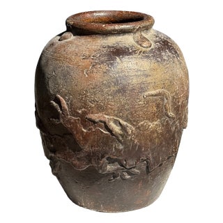 Large Traditional Indonesian Terracotta Pot, 1980s For Sale