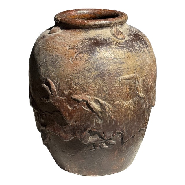Large Traditional Indonesian Terracotta Pot, 1980s For Sale