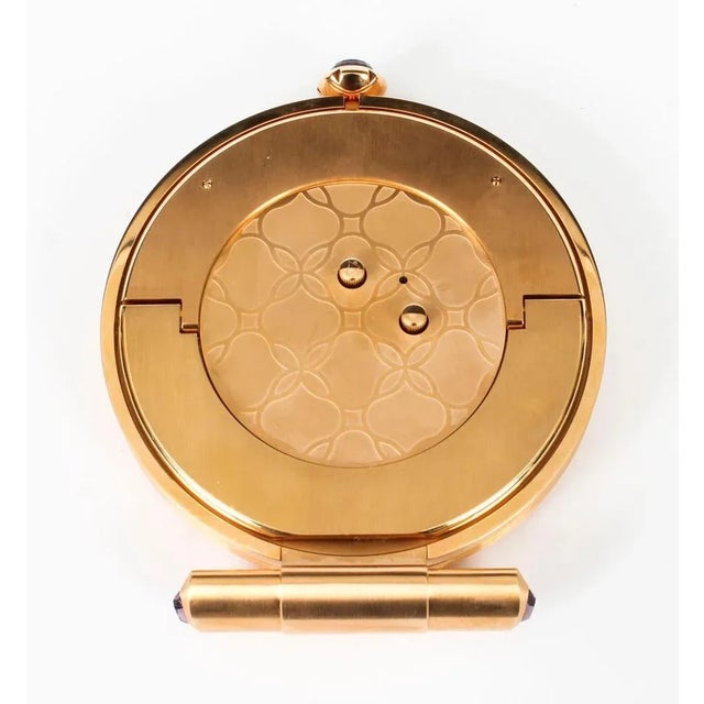 Rose Gold Travelling Alarm Clock and Pen in Presentation Box from Chopard, 20th Century, Set of 3 For Sale - Image 12 of 18