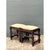 Late 20th Century Vintage Turned Wood Low Stools With Caning For Sale - Image 5 of 12