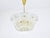 Large Vintage Curved Basket Pendant Light in Brass and Textured Glass by J. T. Kalmar for Kalmar, Vienna, 1950 For Sale - Image 18 of 18