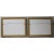 Gold Pair Abstract Gold Foil Collages by Sica For Sale - Image 8 of 16