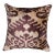 Contemporary Brown Tiger Print Velvet Throw Pillow For Sale