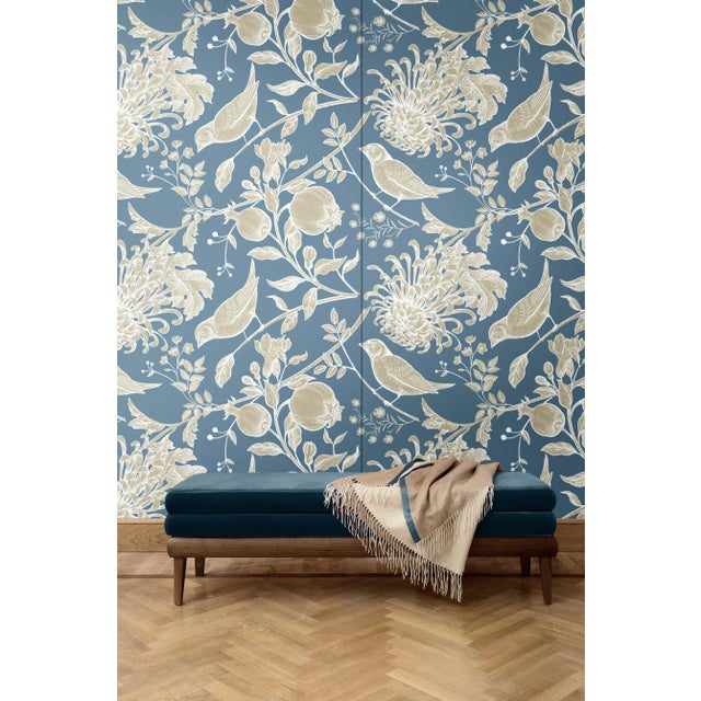 This decorative fabric comes in the form of boiserie over a wooden honeycomb panel measuring 135 cm by 200 cm tall. The...