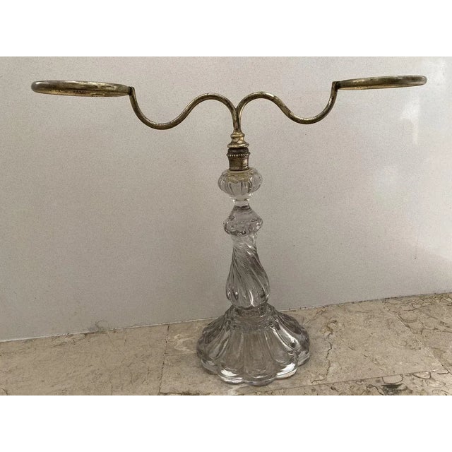 Mid-Century French Brass Candleholder, 1950s For Sale - Image 10 of 17