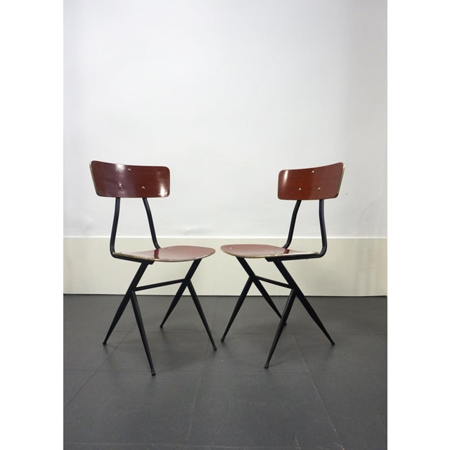 Vintage Italian Chairs, 1950s, Set of 2 For Sale - Image 4 of 6