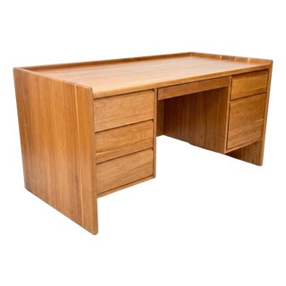 Pompanoosuc Mills Solid Cherry Executive Desk For Sale